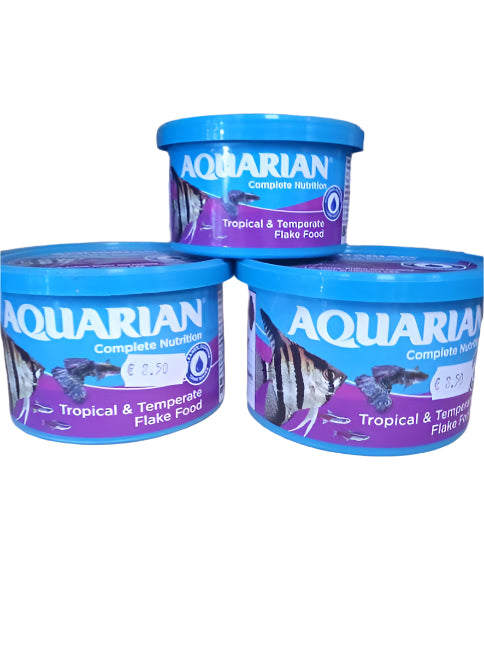 Aquarian Tropical And Temperate Flake Food – MutzNutz Pet Care