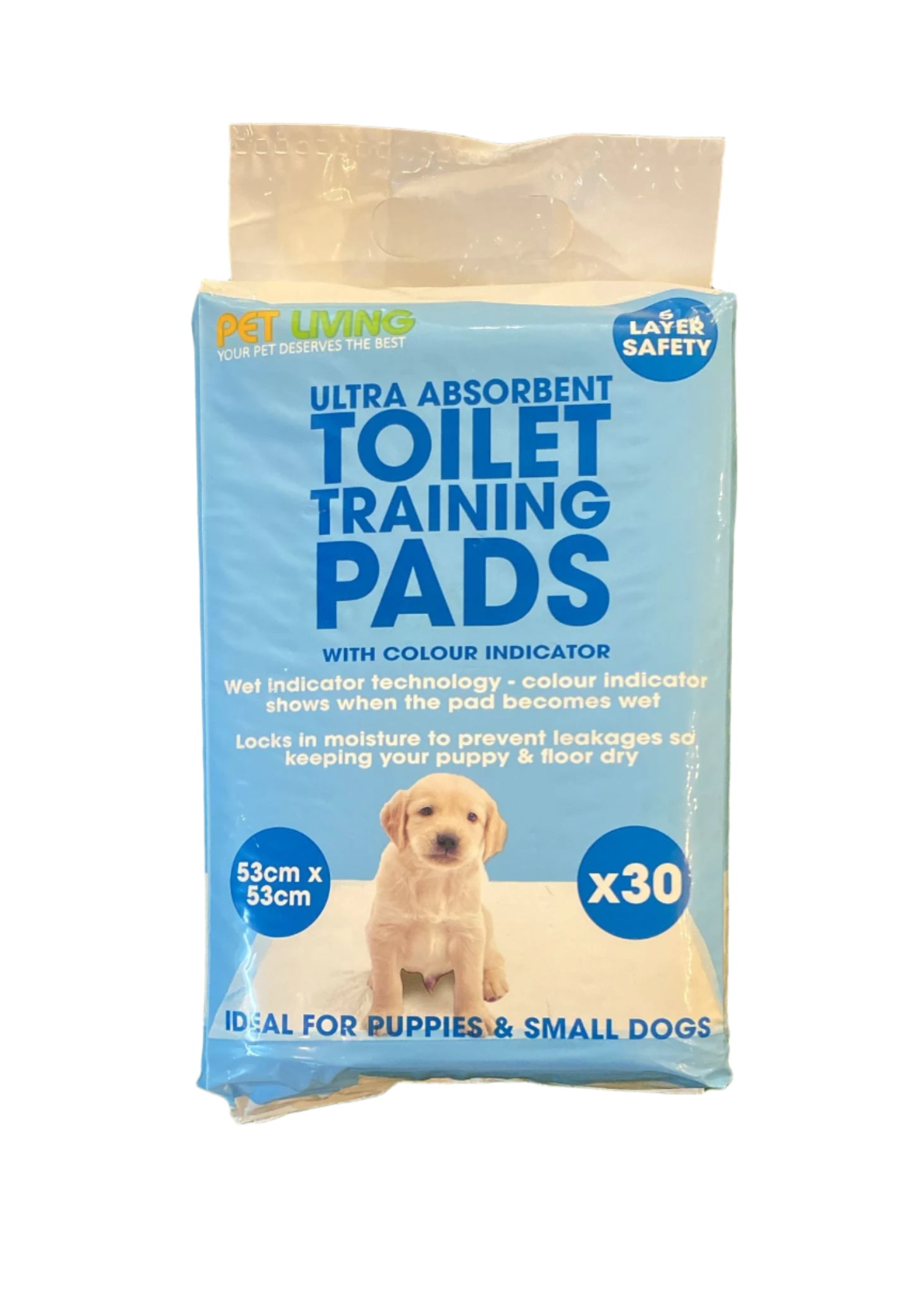 Pet Living Toilet Training Pads – for Puppies Small Dogs