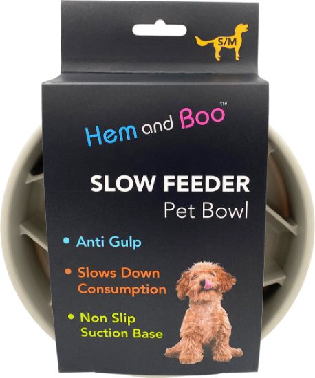 Hemm and Boo slow feeder bowl silicone