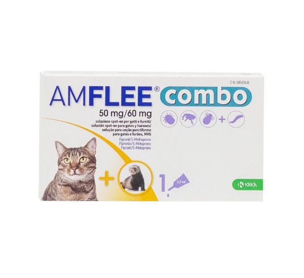 Amflee Combo Spot On for Cats