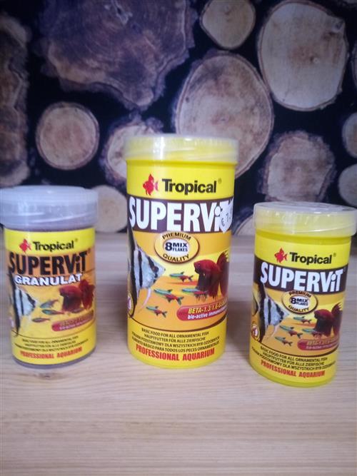 Tropical Supervit Flakes For Aquarium Fish 20g