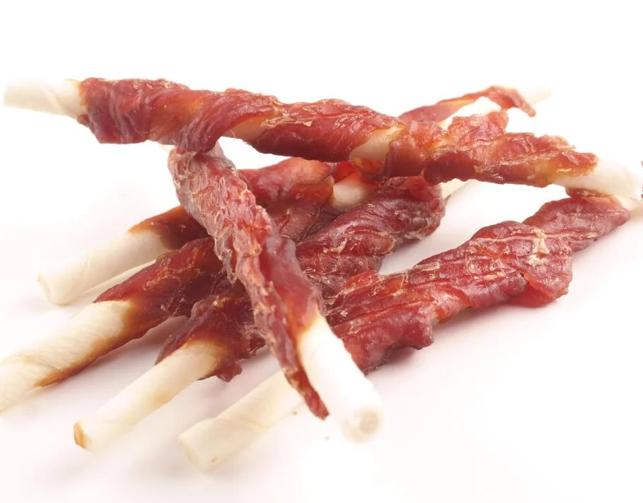 Duck Rawhide Dog Chews– 500g Tub