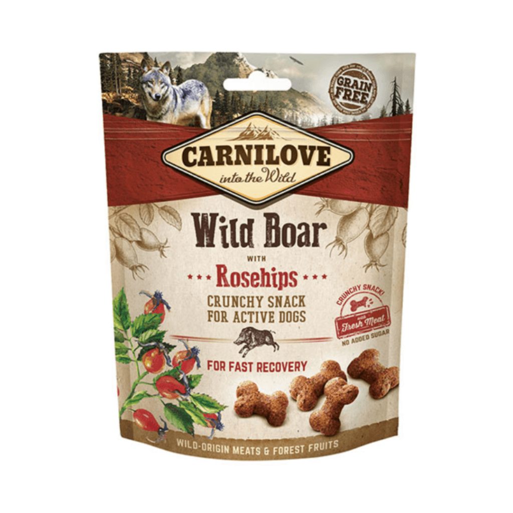 Carnilove Wild Boar With Rosehips Dog Treats 200G