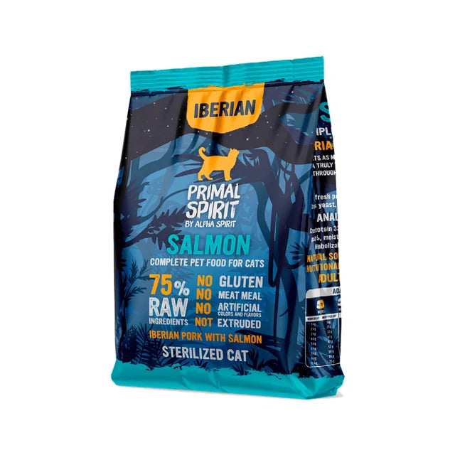 Primal Spirit Iberian Salmon Sterilised Cat Food