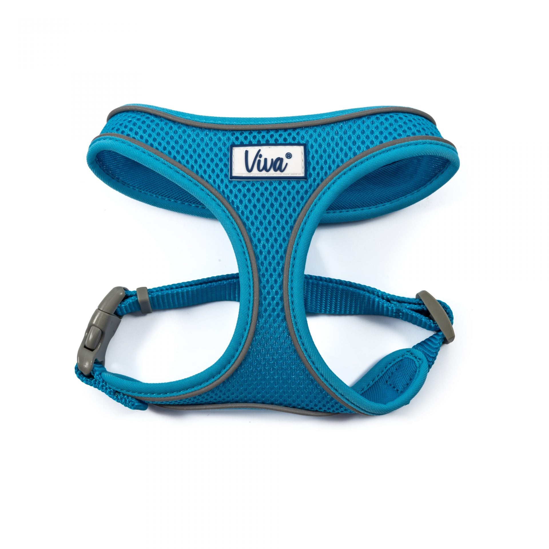 Ancol Comfortable Reflective Teal Harness Chest 28-40Cm