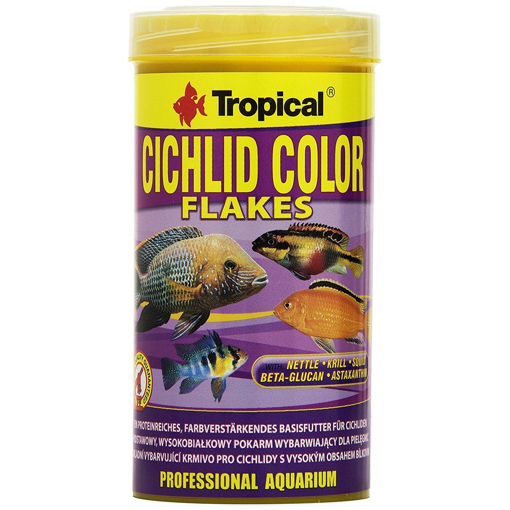 Tropical Cichlid Colour Flakes