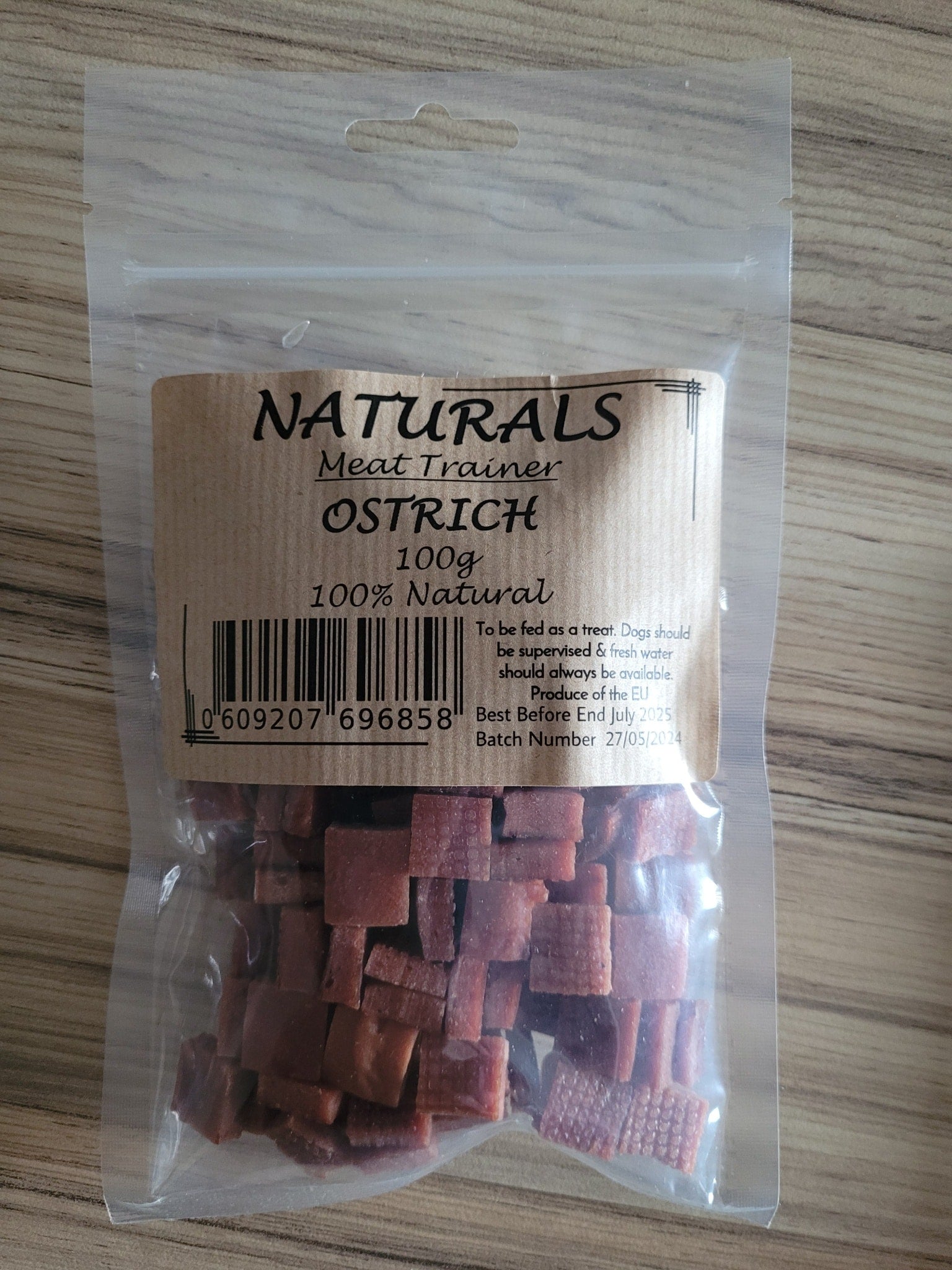 Naturals Meat Trainer Ostrich