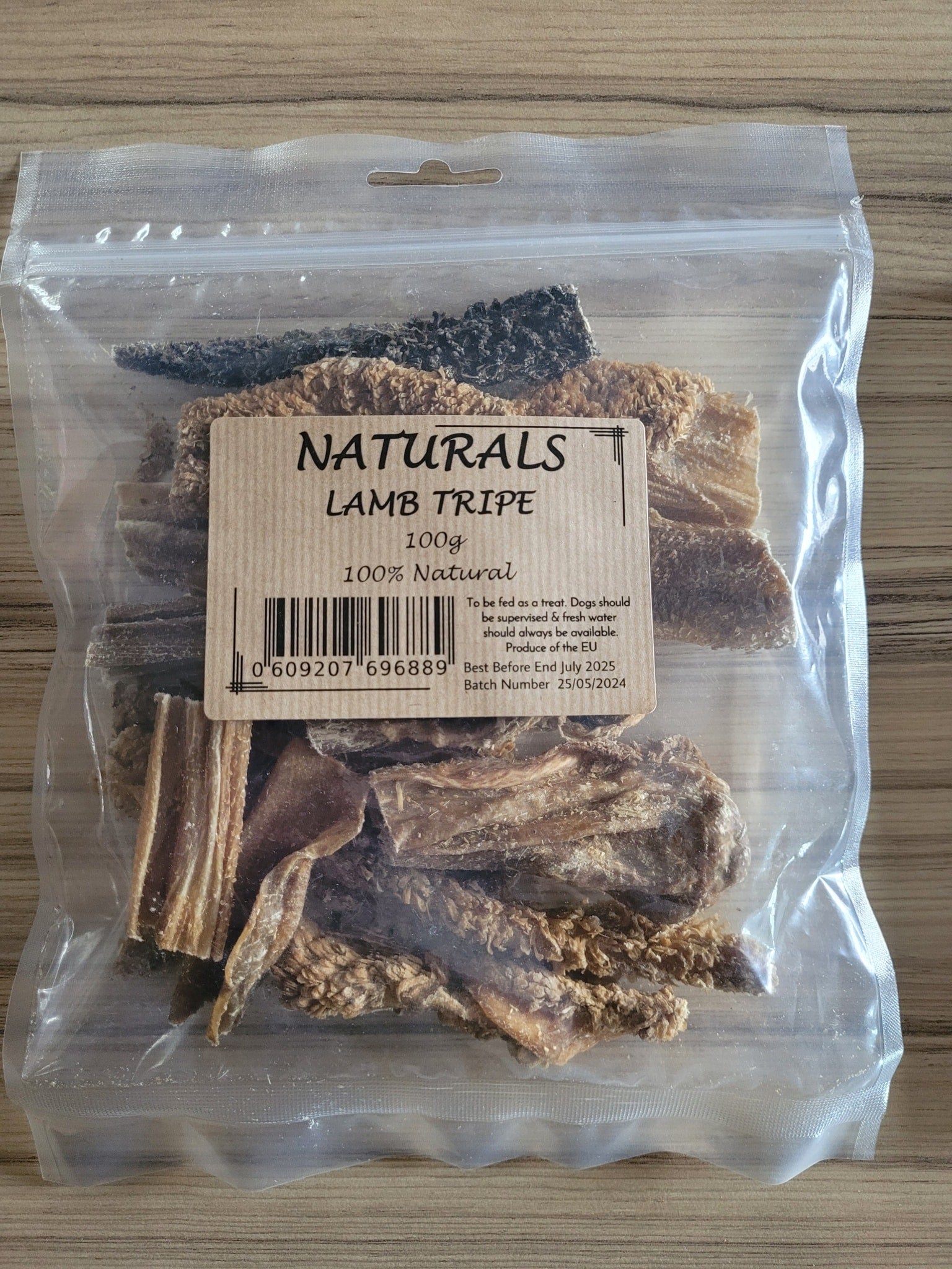 Lamb Tripe Natural Dog Treats
