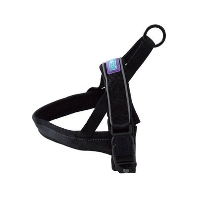 Hemmo and Co Padded Reflective Harness Black S