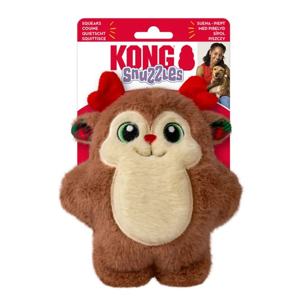 KONG Holiday Snuzzles Reindeer