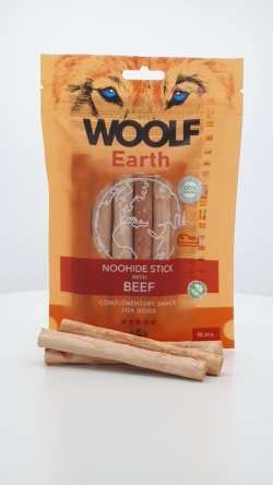 Woolf Earth Noohide Stick With Beef Size Small