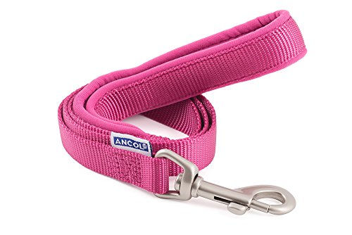 Ancol Rasberry Padded Lead 100Cm