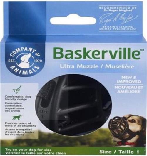 Dog Muzzle Baskerville Ultra Size 1 - Company Of Animals