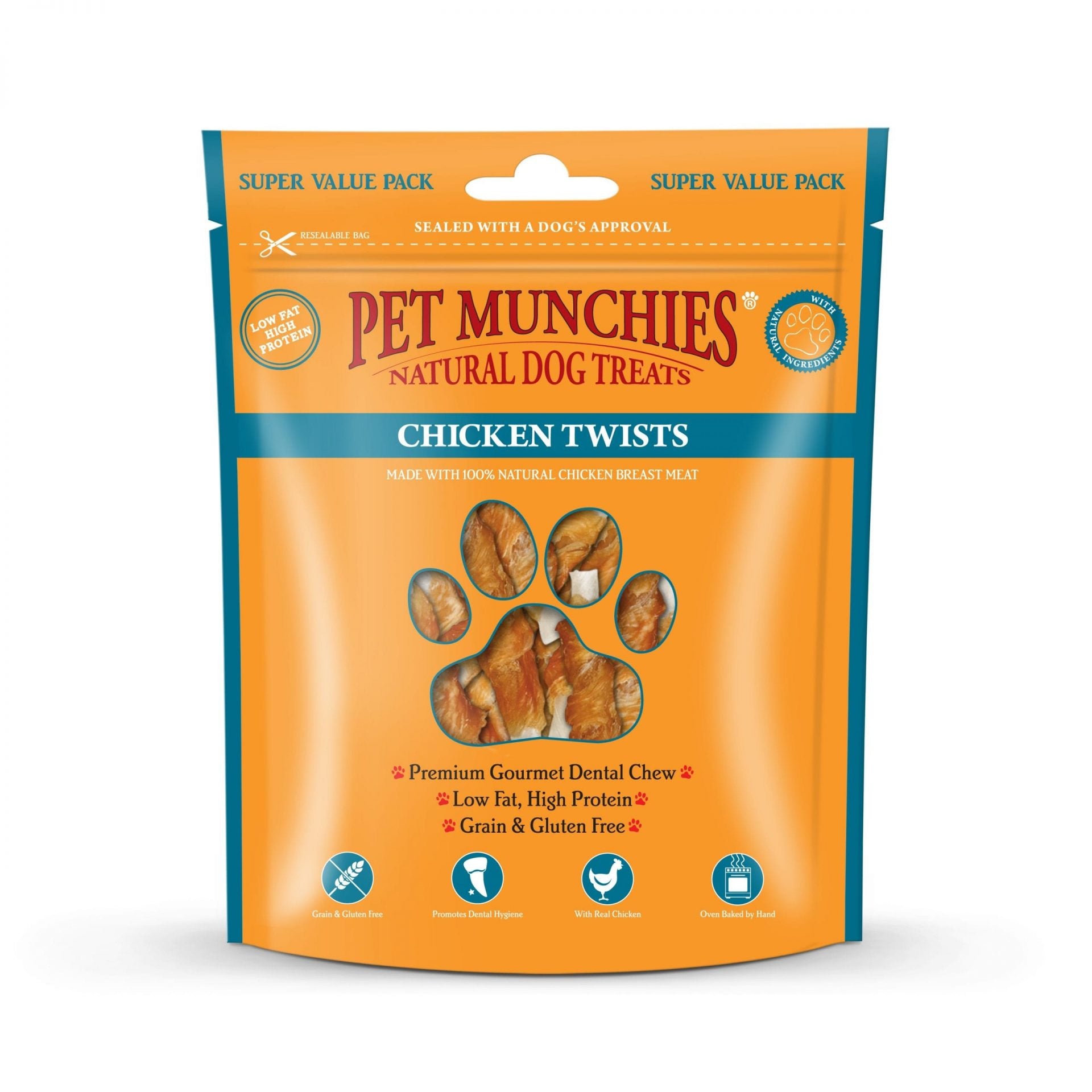 Pet Munchies Chicken Twists 290g