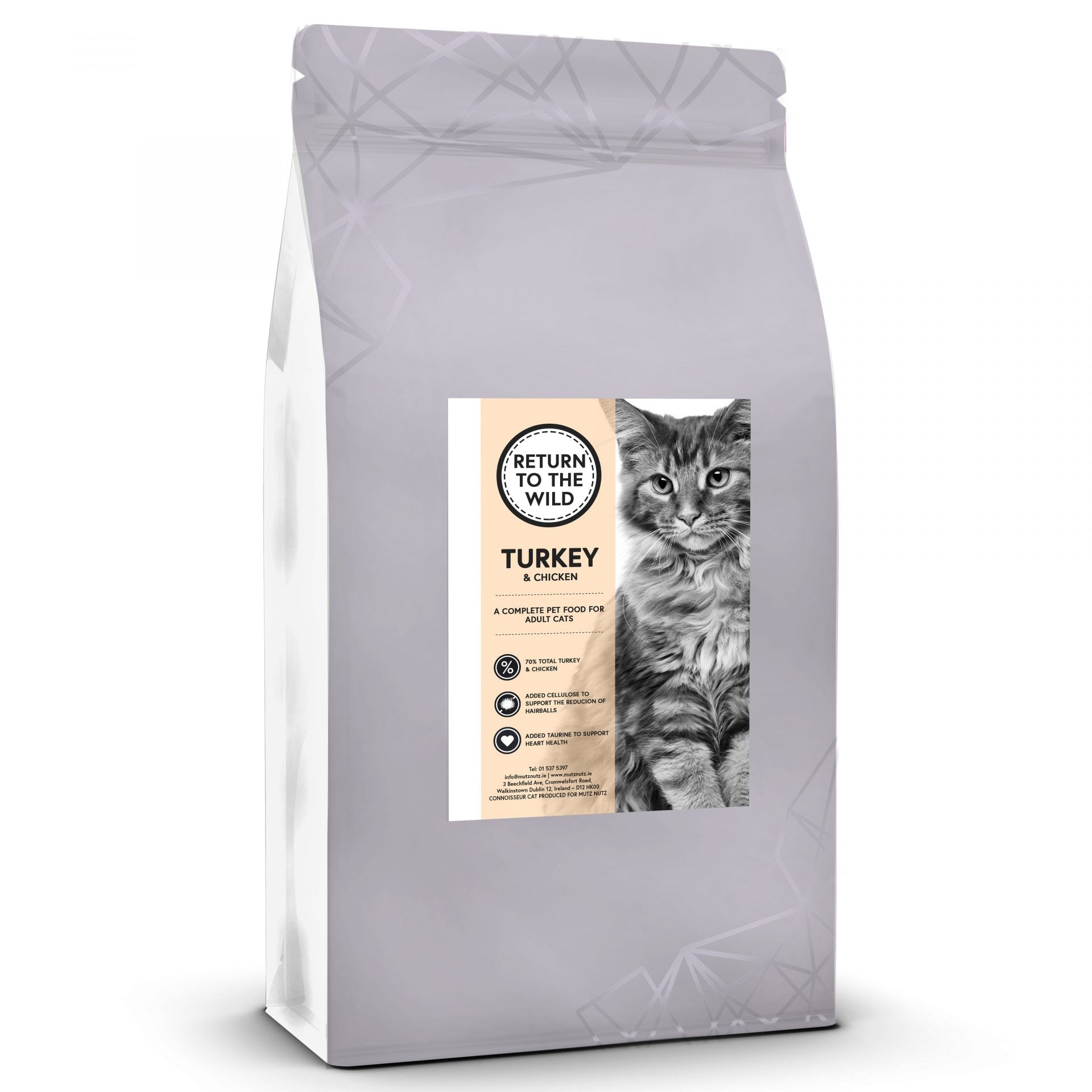 Return To Wild - Adult cat Turkey and Chicken 1.5kg