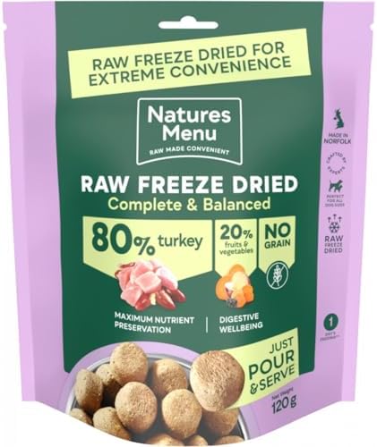 Natures Menu Raw Freeze-Dried Turkey 120g