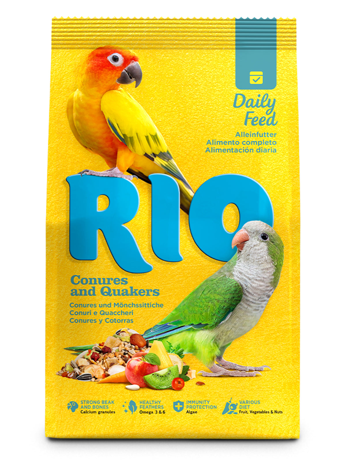 Rio Daily Feed for Conures & Quakers