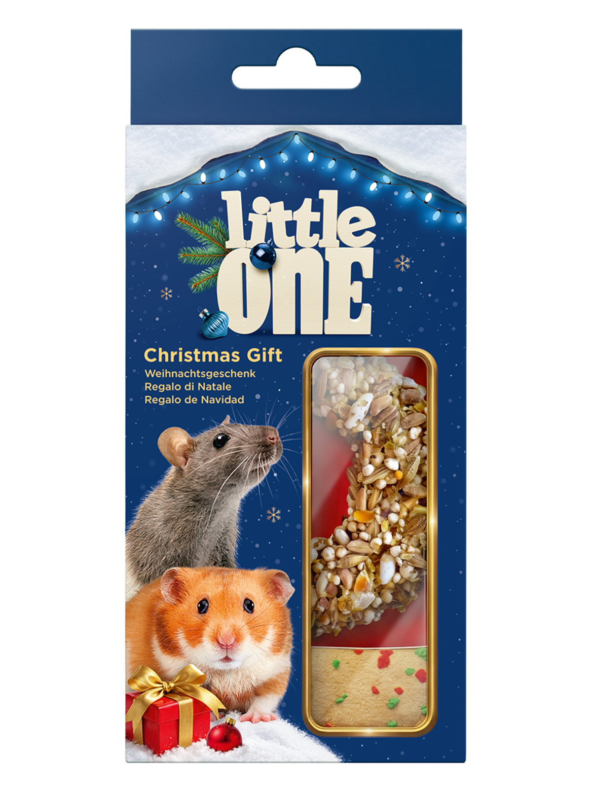 Little One Christmas Gift for Hamsters, Rats, Mice, and Gerbils