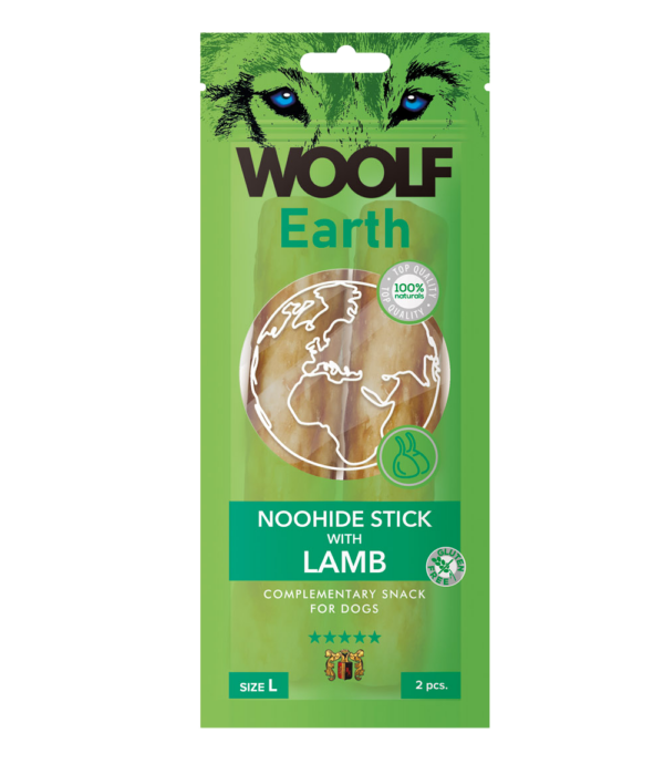 Woolf Earth Noohide L Stick With Lamb