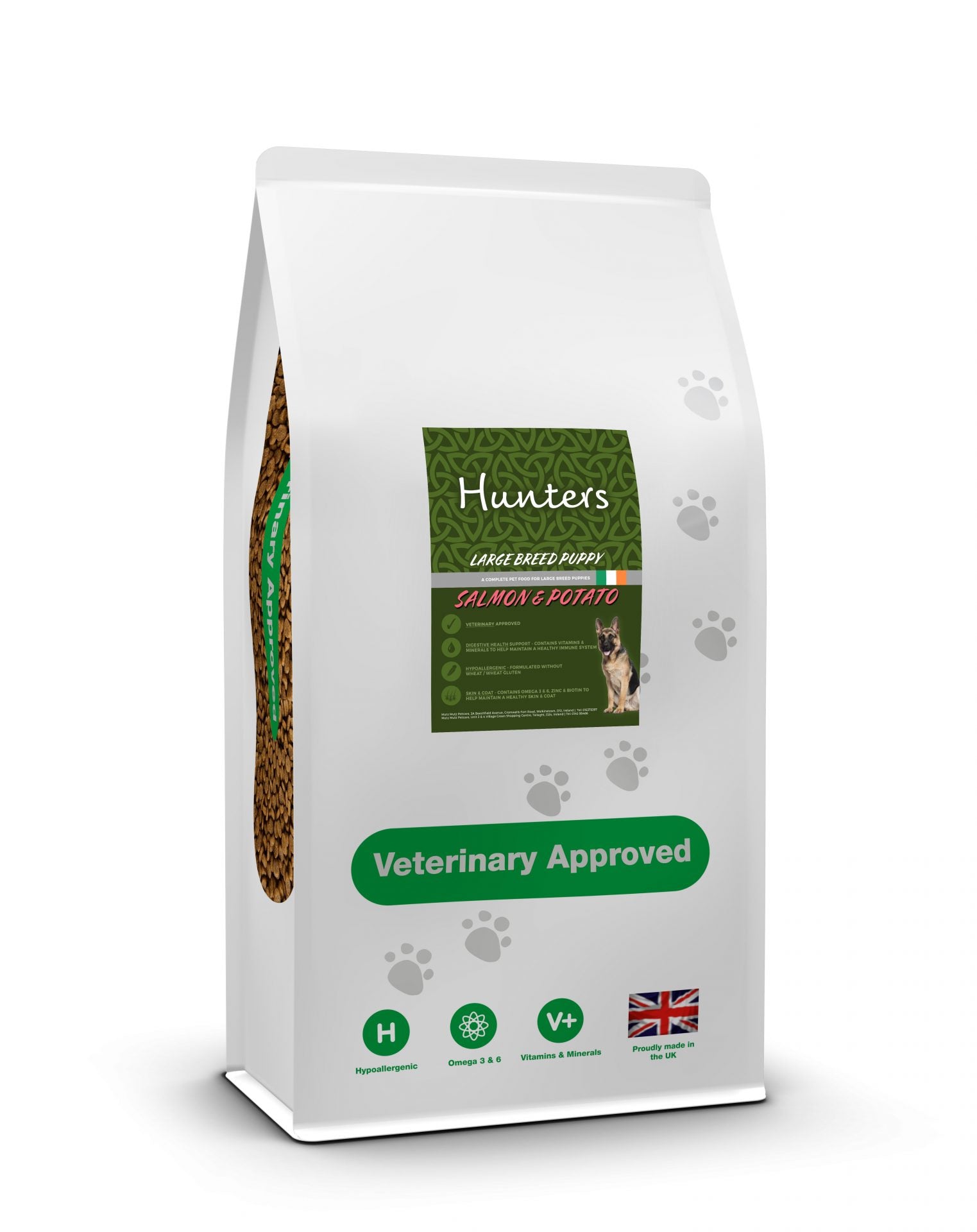 Hunters - Large Breed Puppy Salmon and Potato 2kg