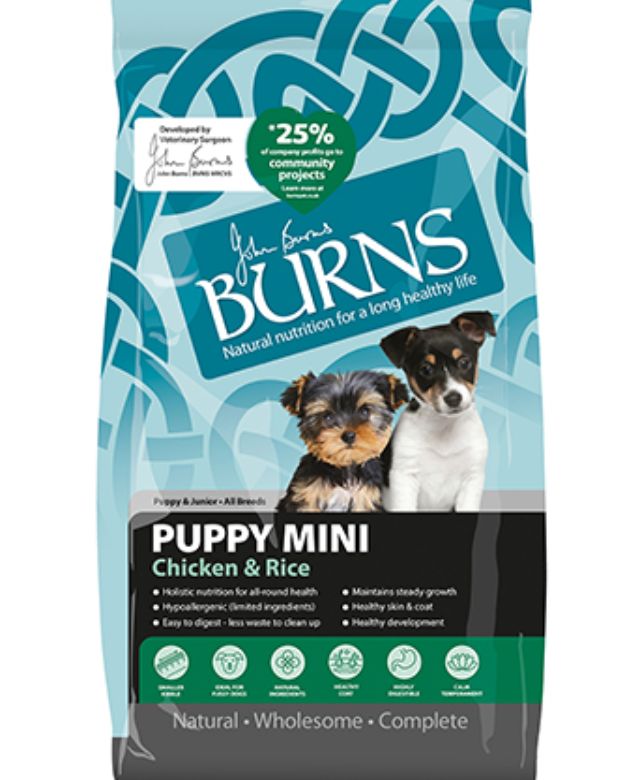 Burns Puppy Mini Chicken and Rice