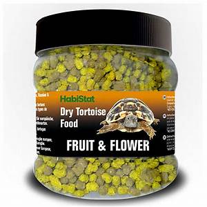 Habistat Dry Tortoise Food Fruit and Flower, 200g