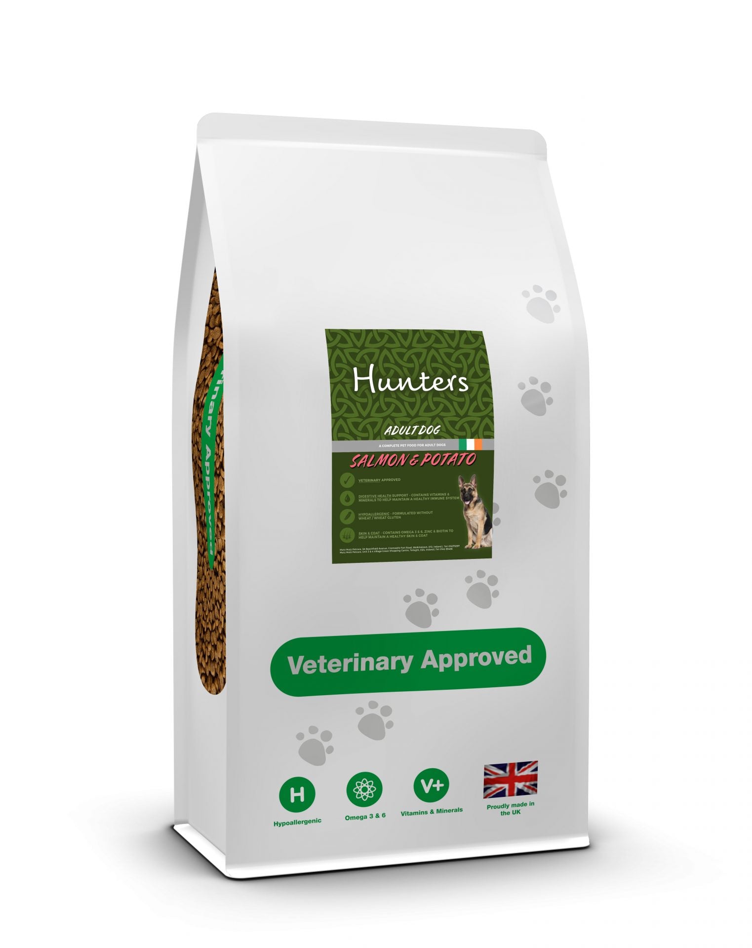 Hunters - Adult Dog Salmon and Potato 2Kg