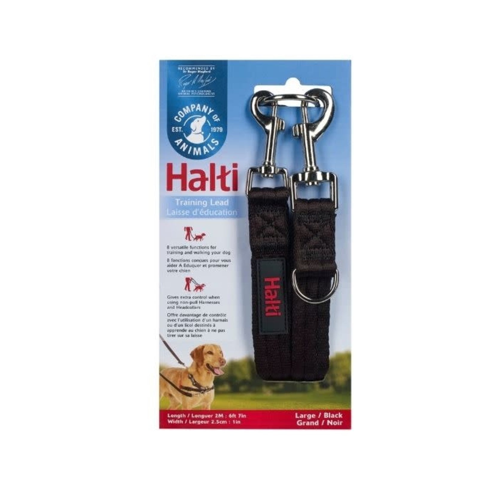 Hatlti Black Traning Lead Large