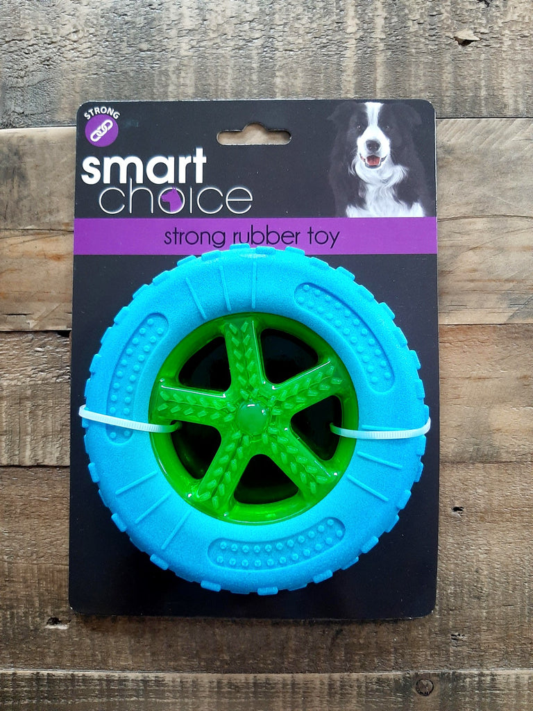 Smart Choice Strong Rubber Tyre Dog Toy