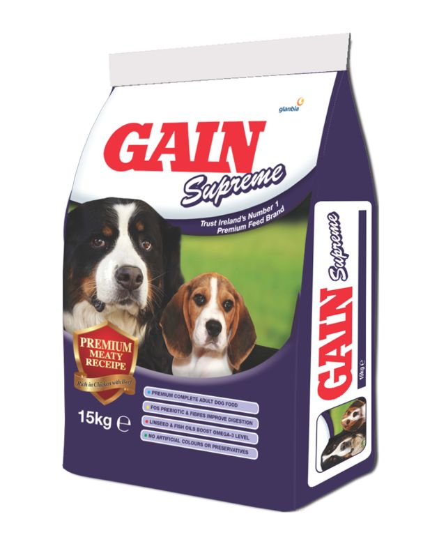 GAIN SUPREME Rich In Chicken and Beef 15kg