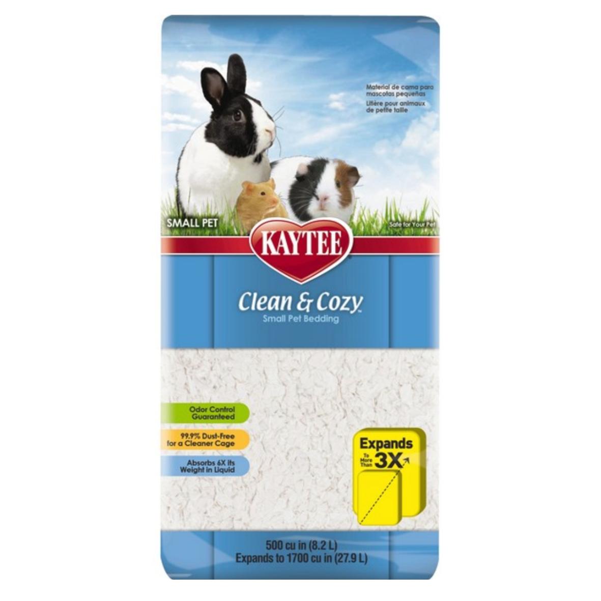 Kaytee Clean and Cozy Small Pet Bedding White