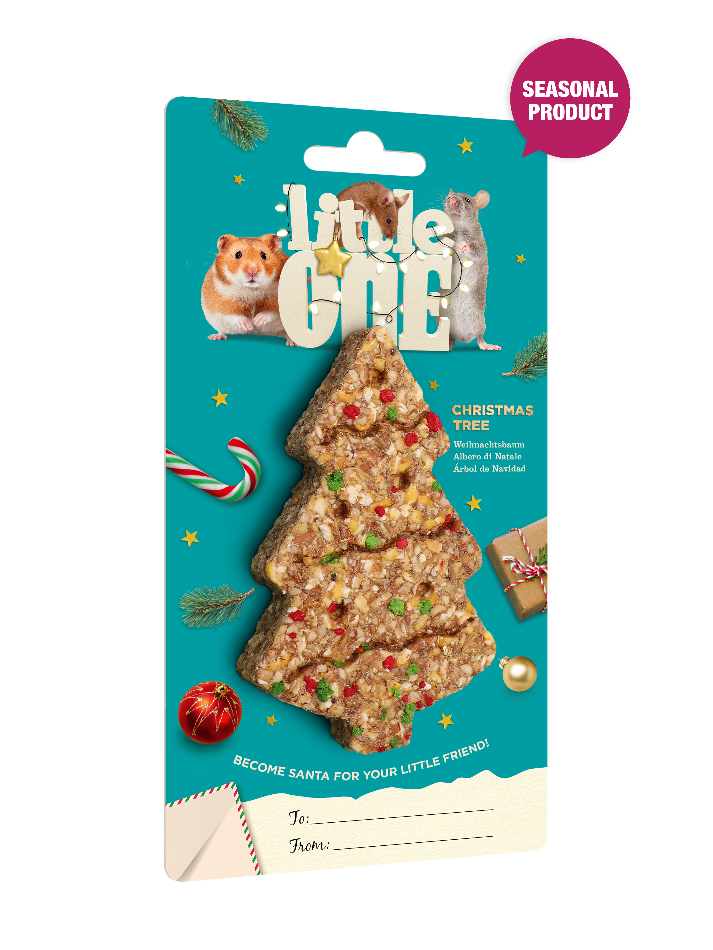 Little One Christmas Tree – A Crunchy Christmas Treat for Small Pets