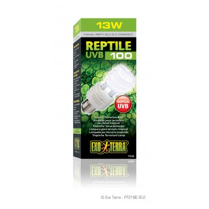 Exo Terra 5.0UV Reptile UVB 100 Bulb 13W