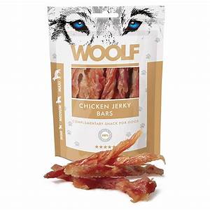 WOOLF Chicken Jerky Bars 100G