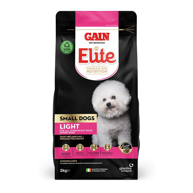 Gain Elite Small Dog Light - Chicken and Rice 3kg