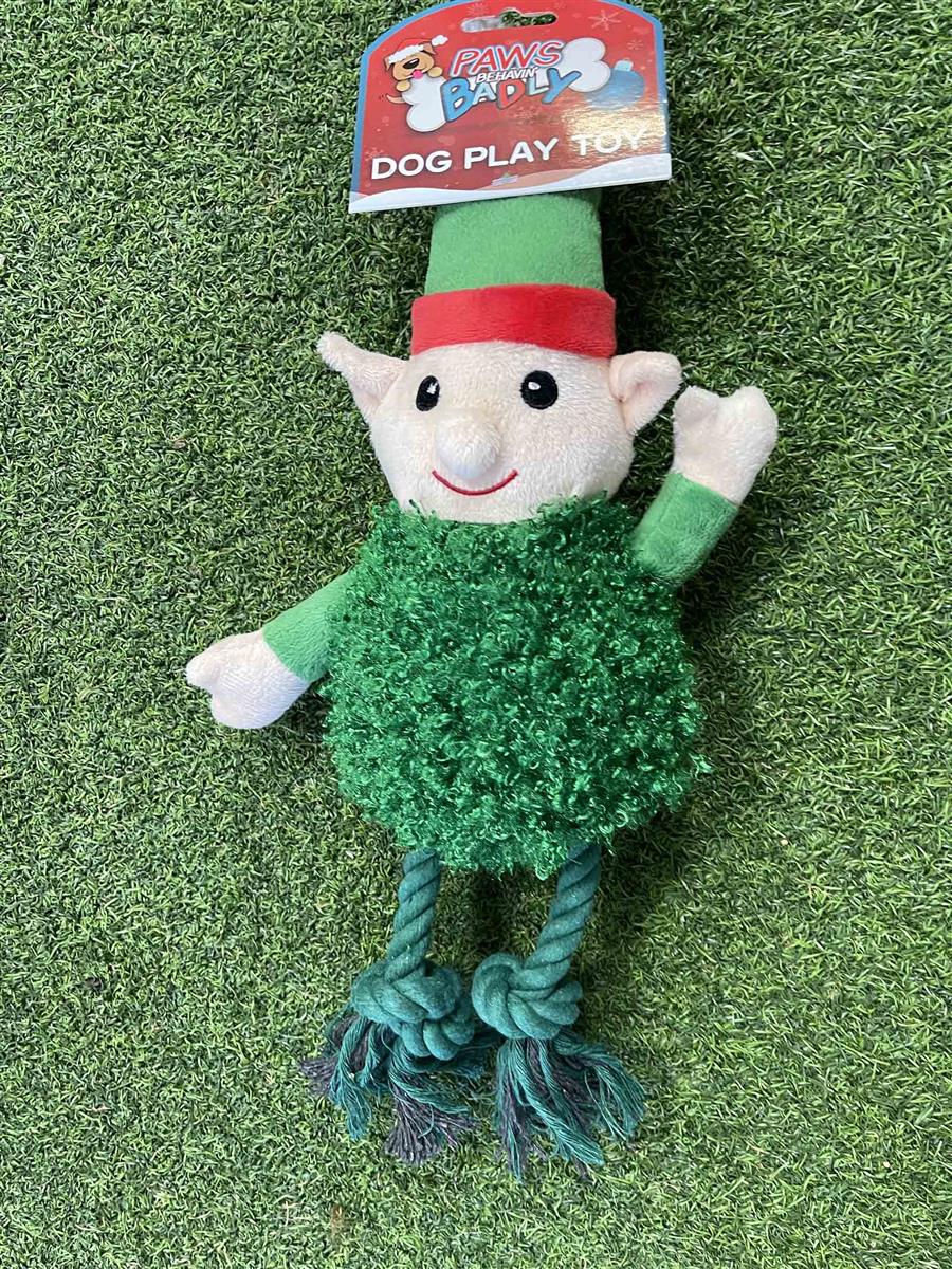 Xmas Plush Gonk Dog Toy elf