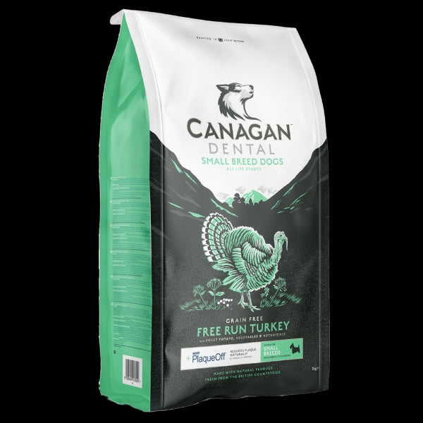 Canagan Dental Small Breed Free Run Turkey 6Kg