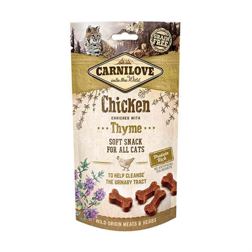 Carnilove Into the Wild Cat Soft Snack – Chicken enriched with Thyme