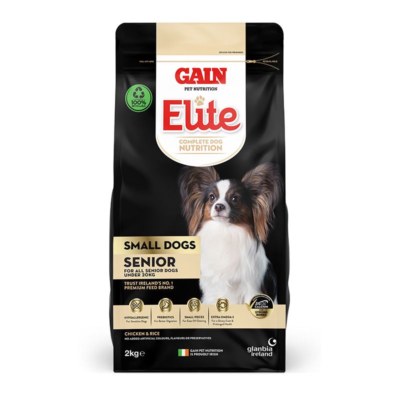 Gain Elite Small Dogs Senior - Chicken and Rice 3kg