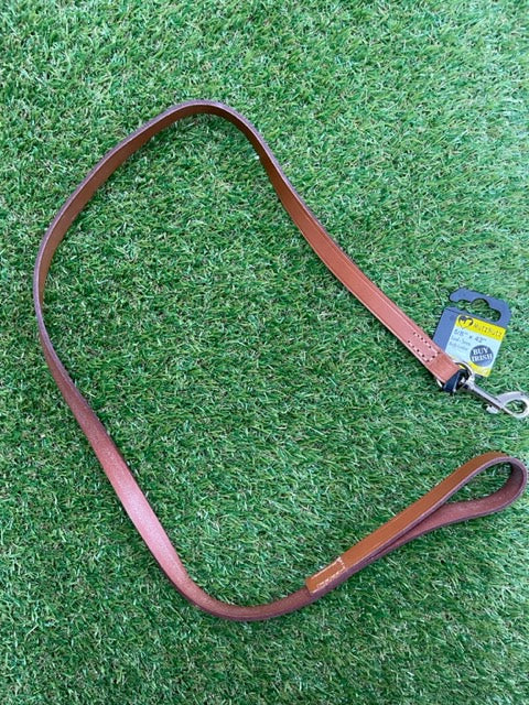 42 Inch Bridle Leather Dog Lead