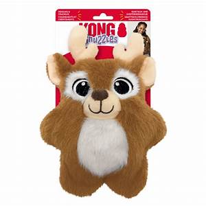 Kong Holiday Snuzzles Reindeer Small