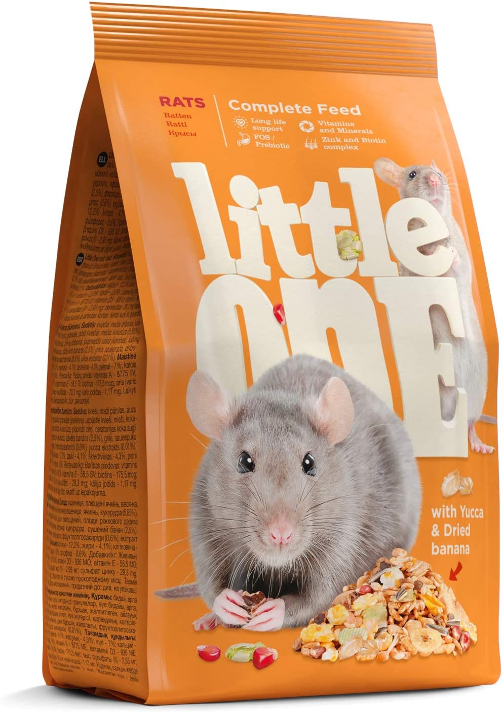 Little Ones Rat Complete Feed 900g