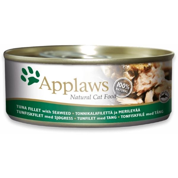 Applaws Natural Canned Cat Tuna Fillet &amp; Seaweed 70G