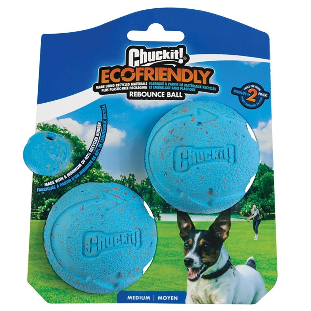 Chuckit! EcoFriendly Rebounce Balls (2Pack)