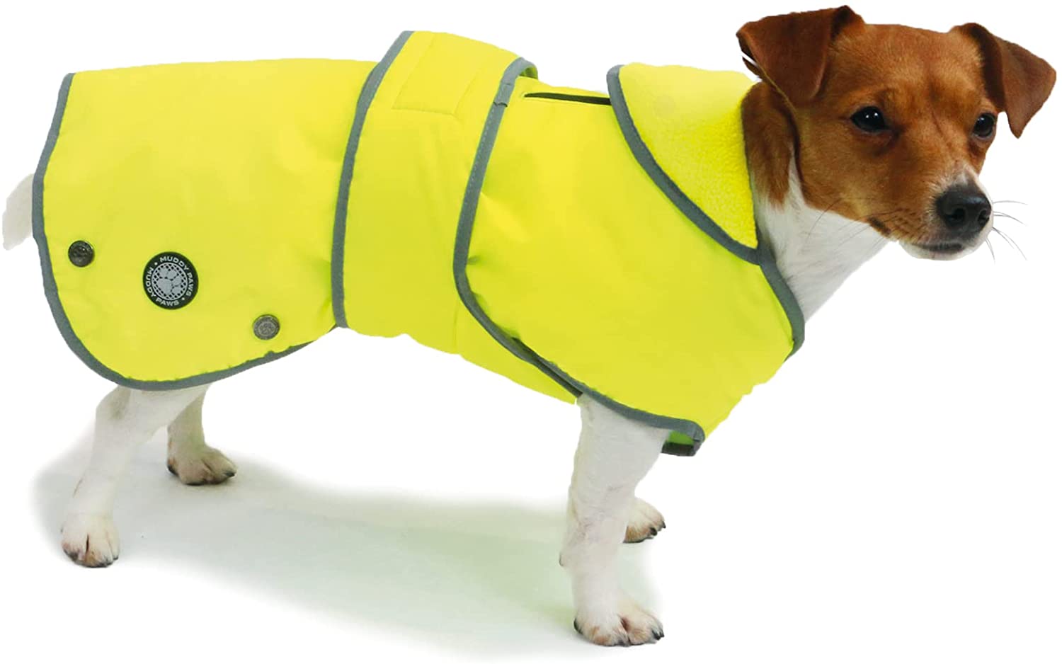 Ancol Muddy Paws  Stormguard Dog Coat Hi-Vis Small 30Cm