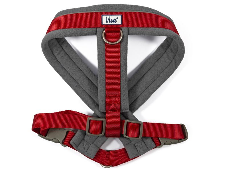 Ancol Reflective padded Red Harness Chest