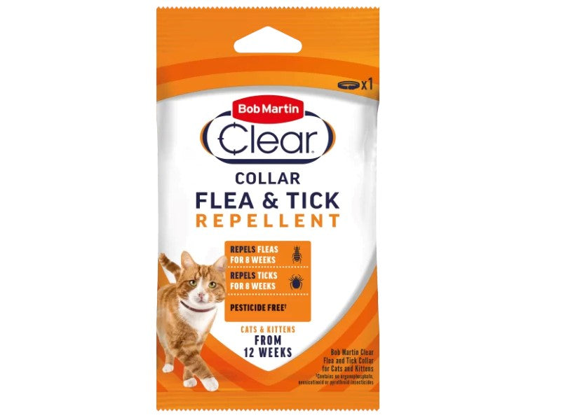 Clear Flea & Tick Repellent Collar