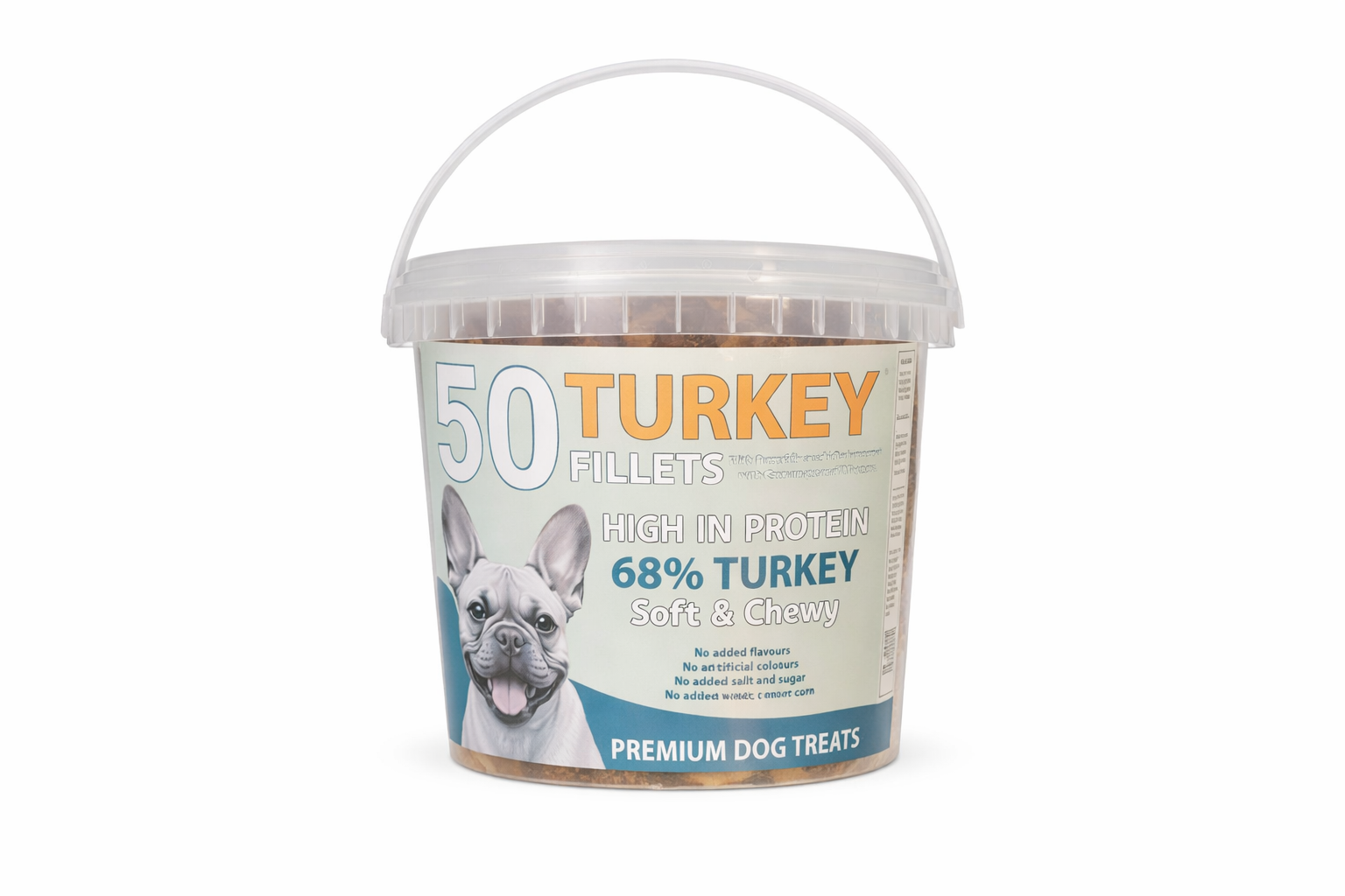 50 Turkey Fillet Dog Treats