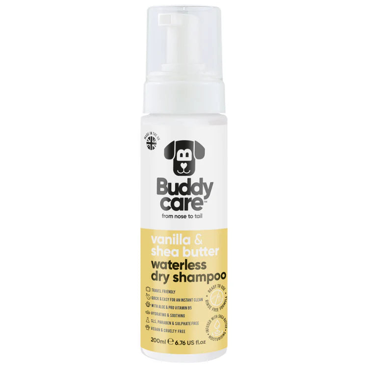 Buddycare Vanilla & Shea Butter Waterless Dry Shampoo