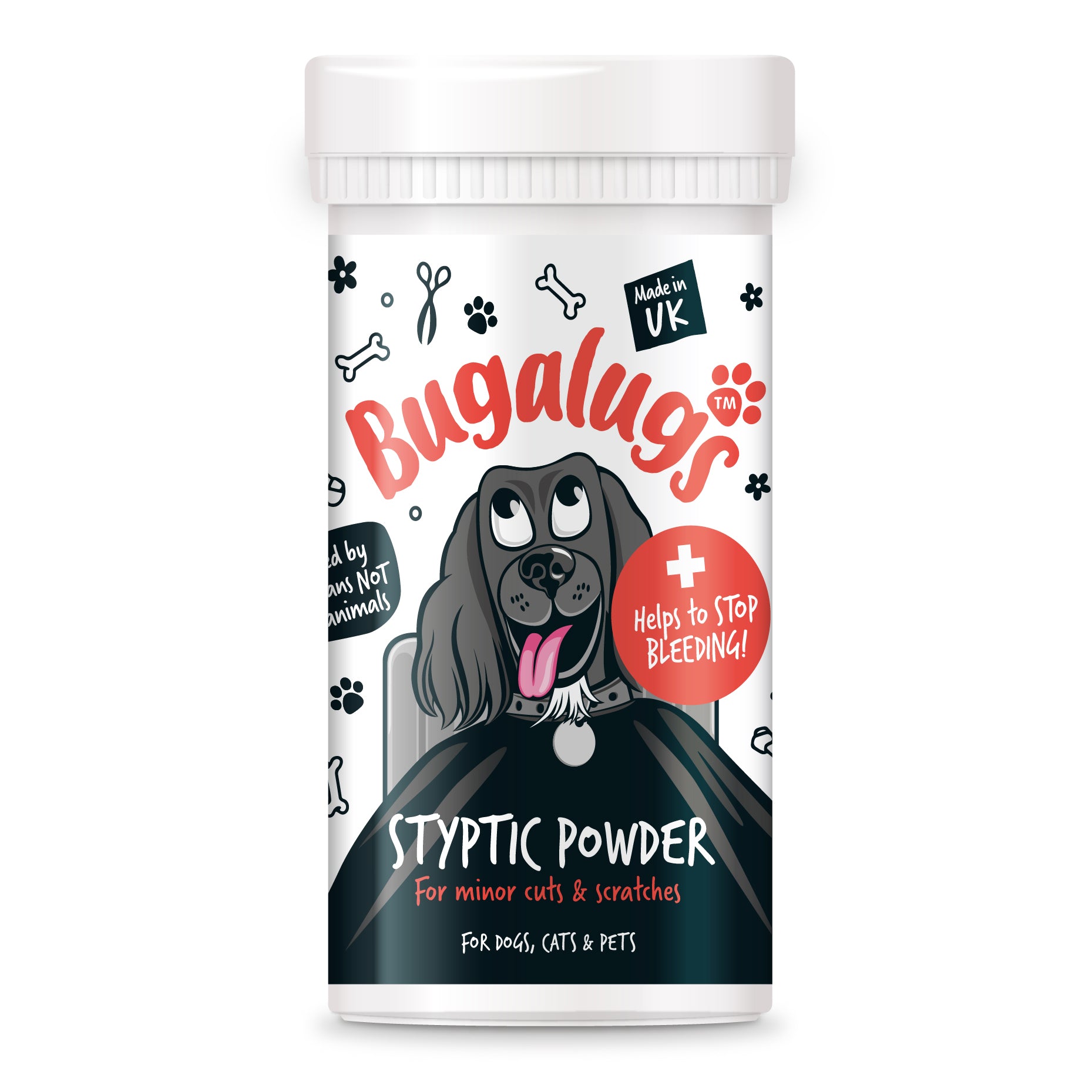 Bugalugs Styptic Powder – Fast Relief for Minor Cuts & Scratches